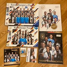 DFB NATIONALMANNSCHAFT 2x Puzzles+Postkartenkalender+Quartett+2x Adventskalender