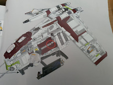 Star Wars UCS Republic Gunship wie 75309 Klemmbausteine + Light Kit
