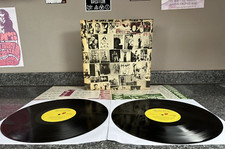 LP VINYL ROLLING STONES ALBUM EXILE ON MAIN STREET UK 1ST PRESS 1972 EX/EX SUPER