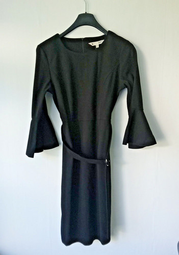 Yumi elegantes schwarzes kleid - elegantes,