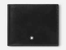 Montblanc Meisterstück Wallet 4 CC mit Münzfach Brieftasche Geldbörse Leder