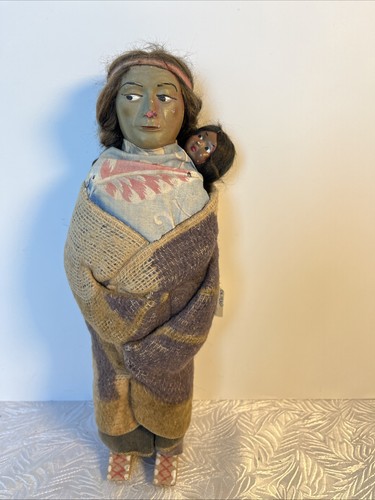 Antike skookum puppe - skookum,