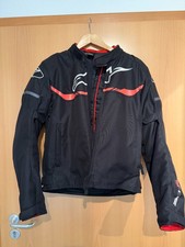 Alpinstar Motorradjacke unfallfrei Gr. M incl. Alpinestars Rückenprotektor