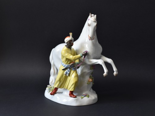 Meissen figur rossbändiger - figur,