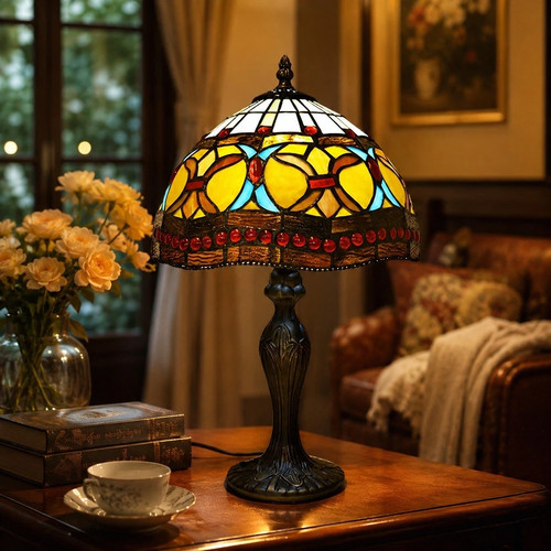 Tiffany stil tischlampe - tiffany-stil,