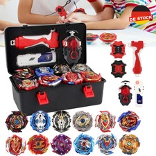 12X Kreisel für Beyblade Burst Starter Set！Arena Bayblade Top Mit Launcher +Box！