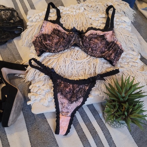 Spitze dessous set agent - set,