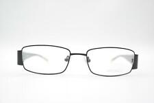 Vintage Art Deco 122695 Schwarz Mehrfarbig Eckig Brille Brillengestell NOS