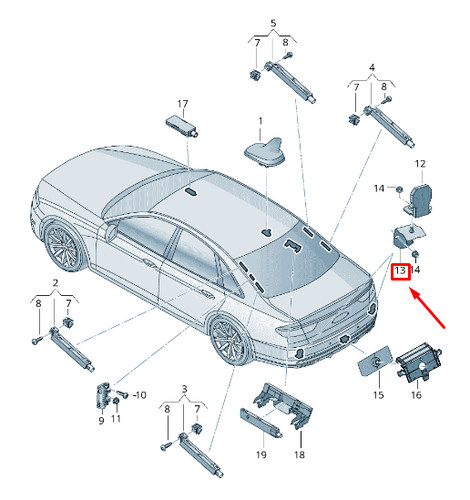 Neu audi handy - a8, 4n