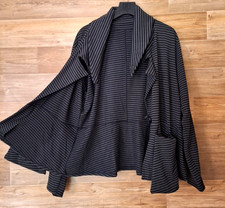 in sein mit Jacke von Boris Industries - gestreift - Lagenlook - Gr. 5