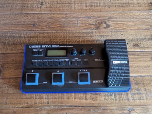 Boss gitarren multieffekt - gt-1,
