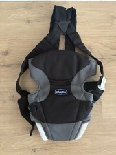 Gürteltasche Chicco Babytrage 0 Monate + 3 5 Kg - 9 Kg Schwarz & Grau Wie Neu