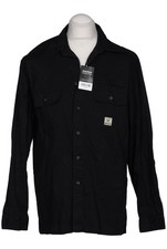 MUSTANG Hemd Herren Oberteil Business Hemd Freizeit Hemd Gr. L Schwarz #3xyj3j4