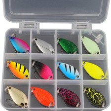 Forellen köder set spinner - set,
