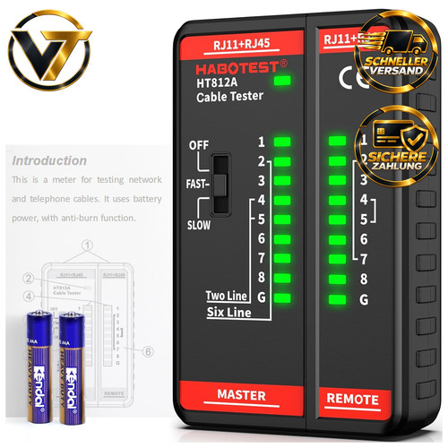 Netzwerk kabeltester rj45 für - netzwerk,