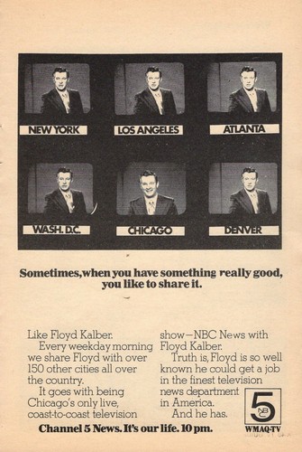 1971 wmaq chicago news - wmaq, tv