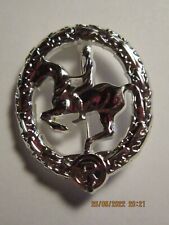 Deutsches Reiterabzeichen in Silber - Hersteller Steinhauer & Lück Lüdenscheid