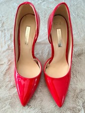 High Heels Pumps Rot Lack Gr