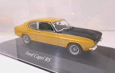 Maxichamps 1:43 - Ford Capri MK 1 RS - ockergelb / schwarz - 940085800 - (43)