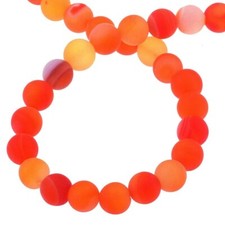 Achat Perlen Rund Edelsteine