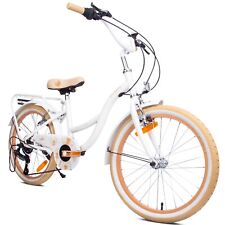 20 Zoll Kinderfahrrad 6-Gang Kinder fahrrad Rad Mädchen Shimano Flower Bike