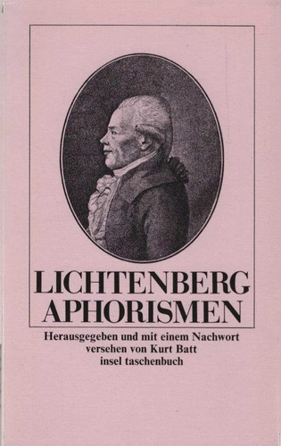Aphorismen lichtenberg georg - lichtenberg,,