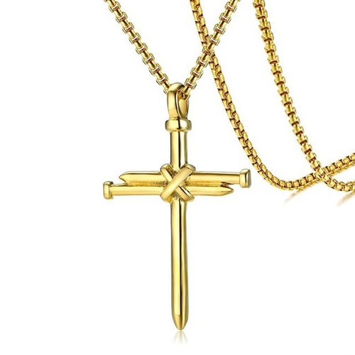Hip hop edelstahl nagel kreuz - hop,