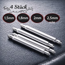 4 Stk Federstege, Edelstahl
