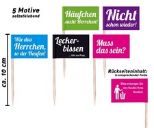 25er Set "Häufchen sucht