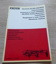 Fahr Kreiselschwader KS60D +
