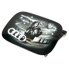 A6 4B 4Z Tankdeckel Tankklappe Tank Deckel Klappe schwarz Airbrush Sensenmann