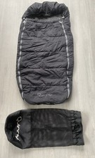 Quinny Buzz Xtra Fußsack schwarz/grau mit Aufbewahrungstasche