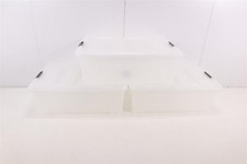 Iris-Ohyama Aufbewahrungsbox  Stapelbox Kunststoff 30 l Bürobox 3er-Set stapelba