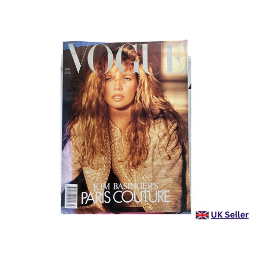 Vintage vogue magazine april - vintage,