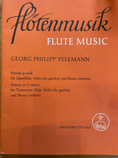 G.Ph.Telemann, Sonate g-Moll für Querflöte, Viola und BC
