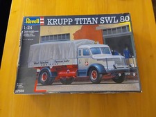 1:24 KRUPP TITAN SWL 80 + HANOMAG TRAILER komplett in OVP - 2 REVELL-BAUSÄTZE