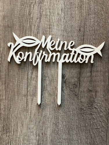 Cake topper meine - cake, konfirmation