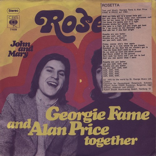 Georgie fame alan price - alan,