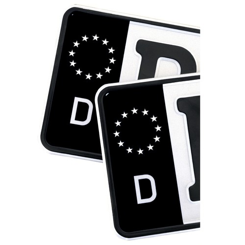 Kennzeichen nummernschild - 2x,
