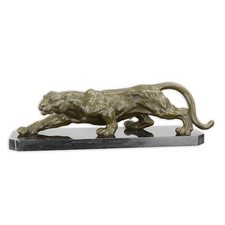 Bronze Figur Tier Panther