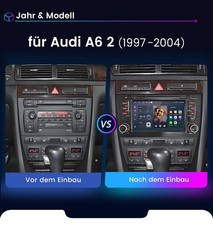Für Audi A6 4B2 4B5 C5 1997-2005 Carplay Android Autoradio GPS NAVI SWC RDS BT