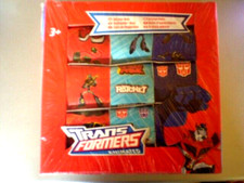 Transformers Sticker Box von Hasbro je 9-14 Sticker auf 9 Rollen Neu & OVP