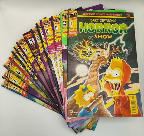 Bart simpsons horror show - bart,