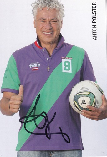 Autogramm toni polster - -,