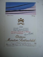 wein 1980 Chateau Mouton