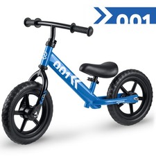 RICOKIDS Laufrad Lauflernrad Fahrrad Kinderrad höhenverstellbar EVA 12 Zoll
