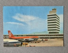 Avianca Lufthansa Boeing 707 postcard Postkarte Airport Issue Lima