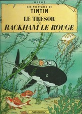 Les Aventures de Tintin - LE TRESOR RACKHAM LE ROUGE  - Französisch  Hardcover