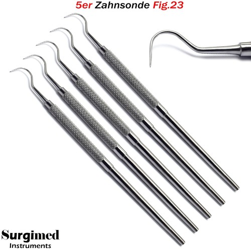 Zahnärztliche sonde fig - sonde, fig.23