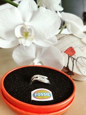 Fossil damenring 925 silber - damenring,